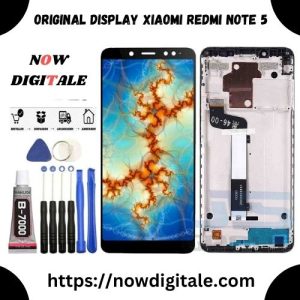 Display + Frame LCD for Xiaomi Redmi Note 5 M1803E7SG Touch Screen Black Glass